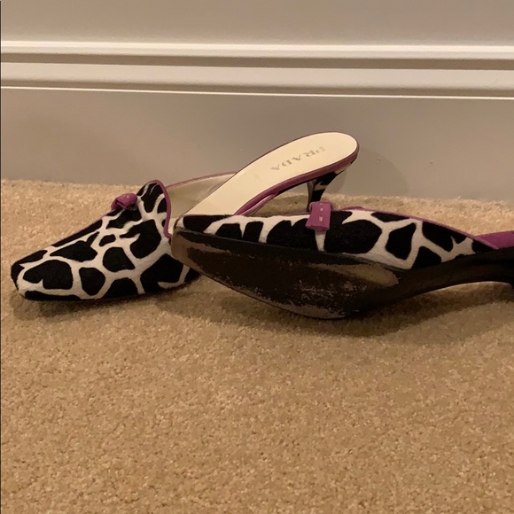 Prada animal print hair calf mules - Picture 4 of 4
